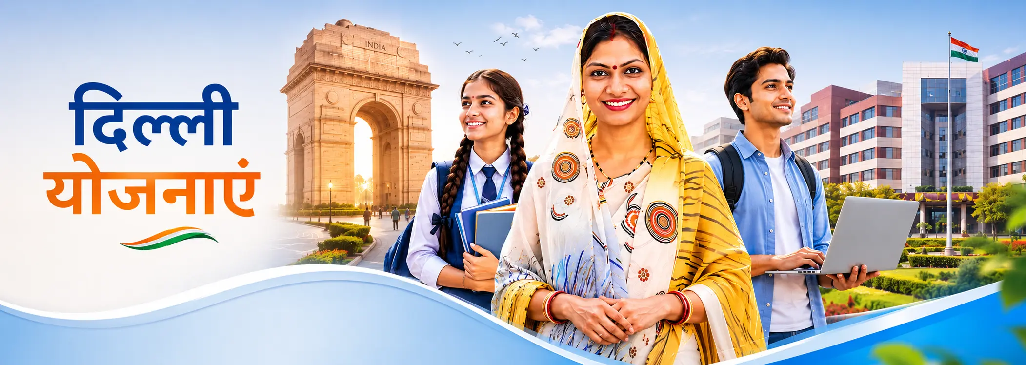 Delhi Yojana Official Website Poster